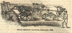 Bell's Reaping Machine 1826
Keywords: Agriculture, Farming, Reaping