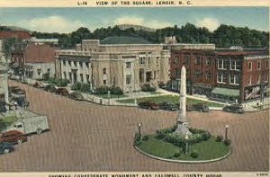 Courthouse Square, Lenoir, North Carolina
