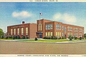 carversch.jpg
Carver Consolidated School for Negroes, Salem, Virginia, ca. 1945

