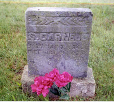 darnellsylstone.jpg
Sylvester Darnell died in Ky and is buried in Caldwell Springs cemetery, Adair Co. Ky.   

