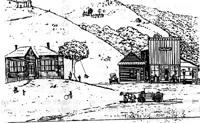 Sketch
During the first 90 years of Dickenson County's existence, the time period between 1880 and 1970, there evolved over one hundred identifiable communities, the nuclei of which consisted of any or all of the following: a one or two room school, a post office, a store, and a church. Sometimes the school served as a church or vice versa. The last rural post office in the county, Darwin, was discontinued in 1963. The last two rural schools, Dog Branch and Yates, closed in 1970. Very few country stores remain in 
