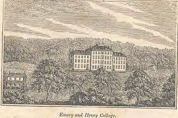 emoyhenry1846.jpg
This view of Emory and Henry College is from circa. 1846.
