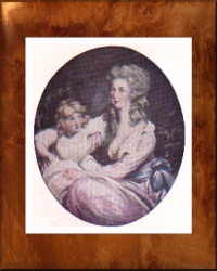 Mrs. Benedict Arnold
Portrait of Mrs. Benedict Arnold (Peggy Shippen) and Child) by Sir. Thomas Lawrence
