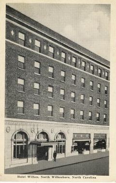 Hotel Wilkes
Taken from a pre-1930 postcard
