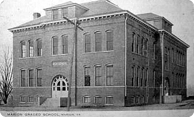 mariongradeschool1910.jpg
This 1911 postcard shows the Marion grade school, located behind the Smyth County Court House.
