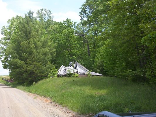 Peach Bottom Church (ruines)
This is a photo of the ruins of the Peach Bottom Methodist Church.  Photo by Jeff Weaver, summer 2005.
