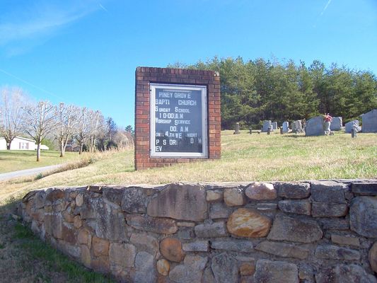 Piney Grove Cemetery
Courtesy of Nanalee Wrenn
