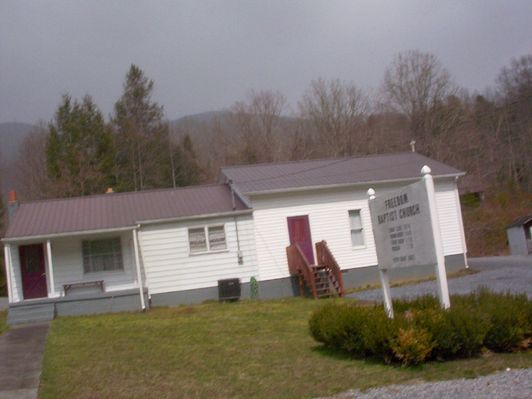 100_1346.jpg
Freedom Baptist Church is located on Poor Valley Road, just over the Washington county line from Saltville, Virginia.  Photo by Jeff Weaver, March 26, 2006.
