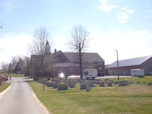 Galax - Mout Vale United Methodist Church
View of the back side of the Mt. Vale United Methodist Church.  Photo was taken April 7, 2006 by Jeff Weaver.
