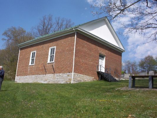 100_1622.jpg
Located on Old Ebenezer Road, south of Marion, this congregation dates from 1799.  This structure was constructed in 1854.  It is used for occasional meetings, but Ebenezer Lutheran Church relocated to downtown Marion in the 1940s.  Photo April 23, 2006 by Jeff Weaver.
