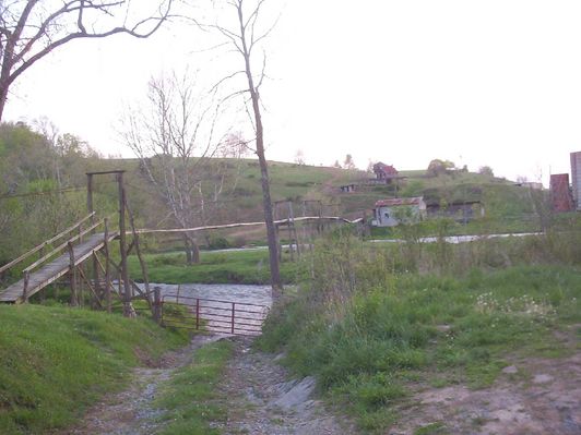 100_1692.jpg
This swining bridge spans the North Fork of the Holston at Broadford.  The road slightly to the right leads to the old ford.  Photo April 23, 2006 by Jeff Weaver.
