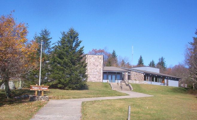 Grayson Highlands State Park - Visitor Center
Photo by Jeff Weaver, October 18, 2006.
