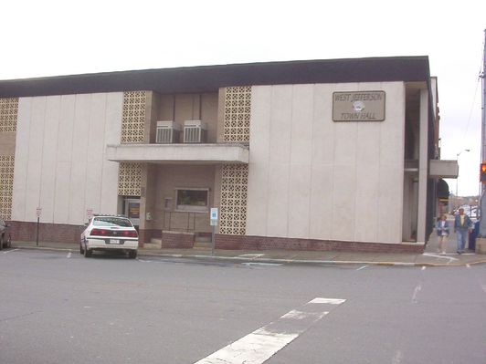 100_1789.jpg
This photo shows the town offices for West Jefferson. This building was previously the First National Bank of West Jefferson.  Photo October 20, 2006 by Jeff Weaver.
