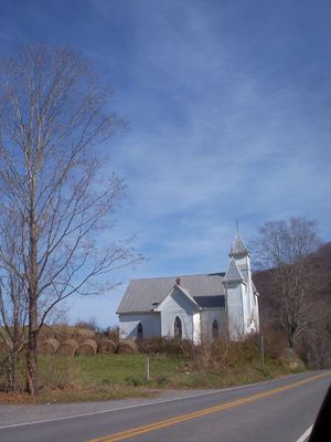 100_1861.jpg
This congregational meeting space appears to be abandoned.  The sign out front notes this church was established in 1827.  Photo November 4, 2006 by Jeff Weaver.
