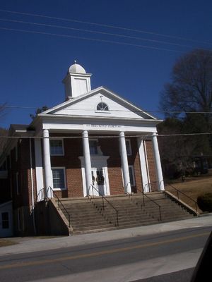 Fries - Fries Baptist Church
Photo February 2007 by Jeff Weaver
