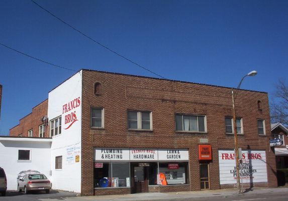 Marion - Francis Brothers Hardware
Photo March 2,  2007 by Jeff Weaver
