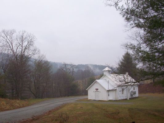 Major - Pine Branch Baptist Church
Pine Branch Baptist Church was established in 1872.  Photo March 2007 by Jeff Weaver.
