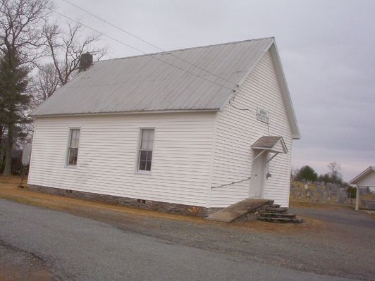 Roaring Gap - Woodruff Primitive Baptist Church
This church was established in 1850.  Photo by Jeff Weaver, March 2007.
