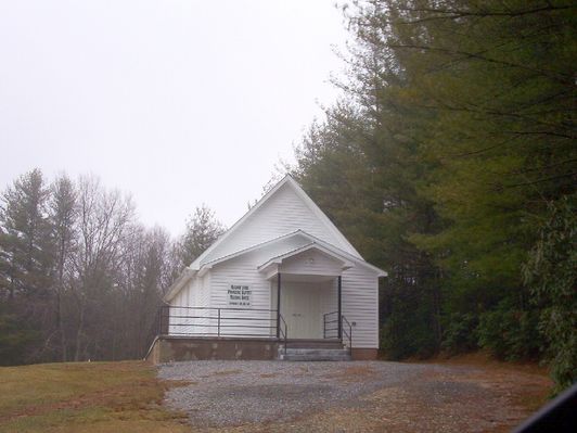 Laurel Springs  - Meadow Fork Primitive Baptist Church
This congregation was established in 1849. Photo by Jeff Weaver March 2007
