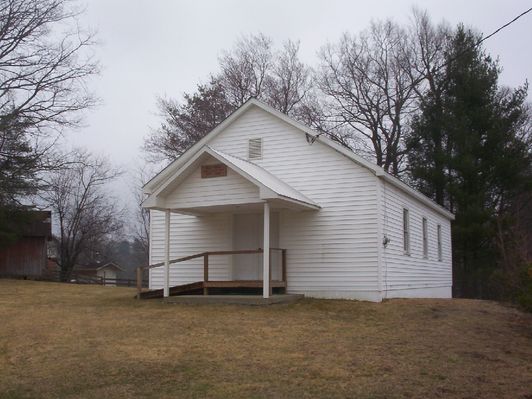 Glendale Springs - Bear Creek Primitive Baptist Church
This church was established in 1834.  Photo by Jeff Weaver March 2007.
