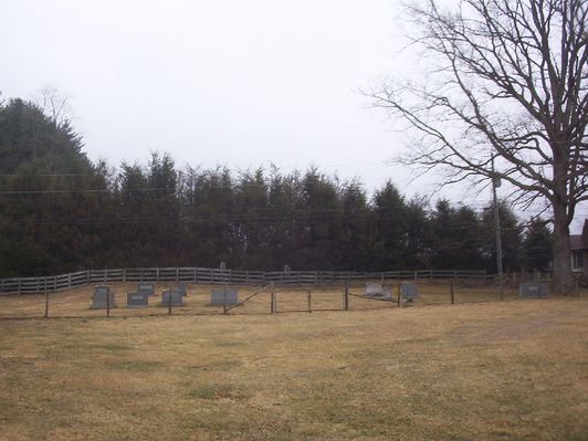 Glendale Springs - Bear Creek Primitive Baptist Church Cemetery
Photo by Jeff Weaver, March 2007.
