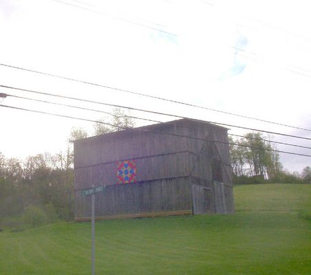 Lansing - Quilt on a Barn
Photo by Jeff Weaver, May 6, 2007
