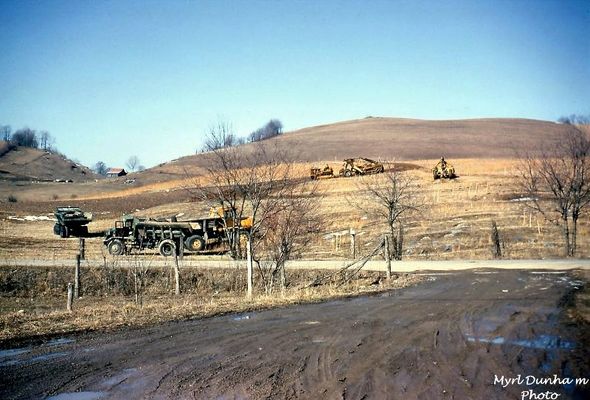 107midwat.jpg
LOOKING NORTHWEST TOWARD SALTVILLE FROM THE MIDWAY AREA. THIS IS THE START OF HWY 107 IN THAT AREA. IT WOULD GO THROUGH THE GAP NEAR THE BARN IN THE PICTURE.
 
PLEASANT HEIGHTS WOULD BE DEVELOPED ON THE RIGHT SIDE OF THE PICTURE AND BEYOND.
 
PHOTO BY MYRL DUNHAM IN FEBRUARY 1964.  Curtesy of Don Smith [email]dsmith1043@comcast.net[/email] 

