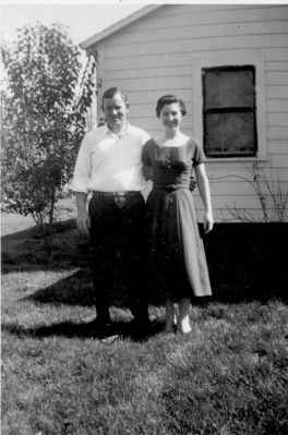 Weaver, Clarence and Mae Weaver Coley
Children of Arthur Fred Weaver. Photo from 1959.  From Jeff Weaver's collection.
