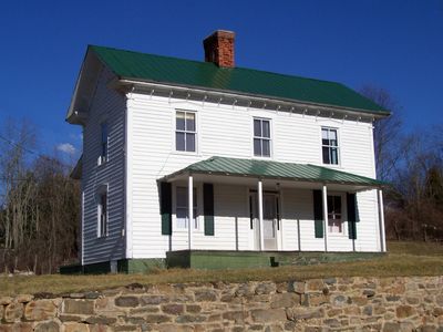 Fallville - Garley Burris House
 remember this as the home of the late Garley Burris of the Fallville Community, Providence District, Grayson.  Photo by David Arnold.
