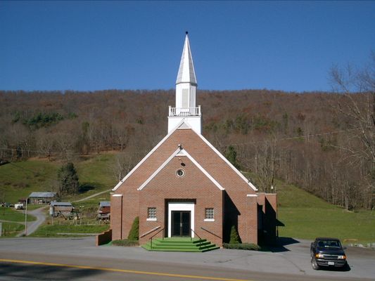 Cleghorn Baptist Church, Smyth County, Virginia
Courtesy of Nanalee Wrenn 
