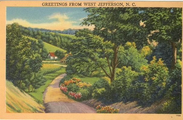 West Jefferson - Greetings Postcard
Courtesy of [email]rel1@bellsouth.net[/email]
