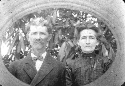 Mann, Charles and Julietta Handy
This is Charles and Julietta Handy Mann. Julietta was the daughter of John Handy Jr. and Gracie Duval. Charles came to Ashe Co. from Stauton, Va. to Ashe County where he and Juliette were married. Later they moved to Washington County, Va.   Courtesy of Mary Blevins.  [email]mcblevins@hotmail.com[/email]


