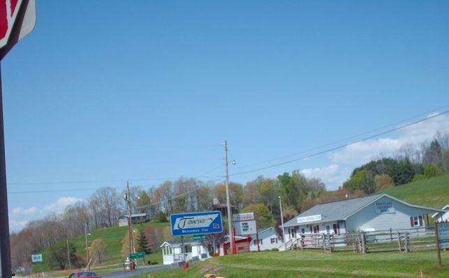 Picture 008.jpg
This photo was taken from the intersection of U.S. 421 and Zionville Road, in Zionville, NC looking across into Trade, Tennessee.  Photo April 28, 2006 by Jeff Weaver.
