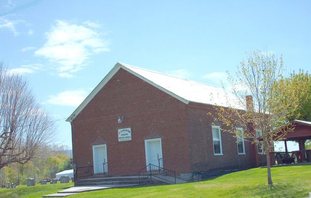 St. Clair's Bottom - St. Clair's Bottom Primitive Baptist Church
Photo by Jeff Weaver, May 2006.
