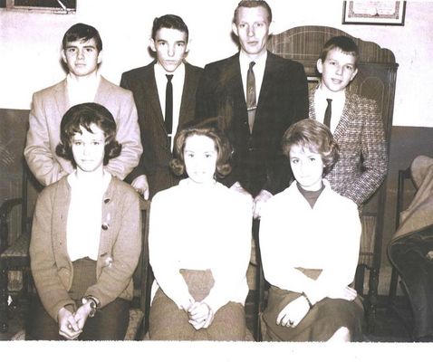 SCHOOLKIDS001.jpg
THE SALTVILLE TEEN CLUB HELD IT'S FIRST MEETING ON DEC. 14, 1963. BRENDA NEY WAS THE LEADING SPONSOR OF THE CLUB.
CLUB MEMBERS VOTED TO CALL THEIR ORGANIZATION TEENSVILLE USA. CLUB MEMBERS WERE DRAWN FROM R. B. WORTHY, RICH VALLEY, AND PATRICK HENRY HIGH SCHOOLS. IT WAS NOT A SCHOOL SPONSORED CLUB.
 
THE PICTURE, FROM JANUARY 1964, SHOWS THE OFFICERS ELECTED TO SERVE IN THE NEWLY FORMED TEEN CLUB.
 
STANDING FROM LEFT, KENNY DALTON-PRESIDENT, CORKY TUGGLE-VICE PRESIDENT, TIVIS PICKLE-SGT.-AT-ARMS, HARRY HAYNES-SGT.-AT-ARMS
 
SEATED FROM LEFT, JANE ALLEN MOORE-SECRETARY, LINDA DENTON-TREASURER, PEGGY HEATH-ADULT ASST. TO THE TREASURER
 
SALTVILLE PROGRESS PHOTO  Courtesy of Don Smith [email]dsmith1034@comcast.net[/email]
