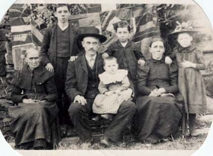 William_Thomas_&_Nancy_Caroline_Evans,_Caudle_Family.jpg
Margaret P. Smith, Floyd, Caudle (Gr. Gr. Grandmother) James Aris Caudle (grandfather, standing);William Thomas Caudle (Gr.Grandfather) holding Paul Anderson Caudle; Greek Arlington Caudill; Nancy Caroline Evans, Caudle (Gr.Grandmother) Maude Arlena Caudill, Richardson 
Courtesy of Nanalee Wrenn [email]nwrenn37@yadtel.net[/email]
