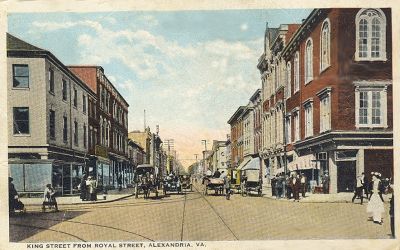 alexkingstreet
This is a circa 1912 postcard showing King Street at the Royal Street intersection.
