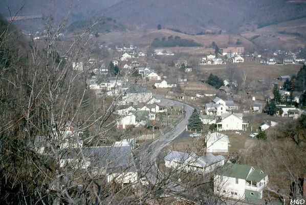 Allison Gap - Bird's Eye view
This February 1964 phto was taken bt Myrl Dunham,  Courtesy of Don Smith [email]dsmith1043@comcast.net[/email]
