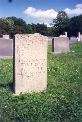 antioch1.jpg
Headstone of Sallie Sanders Atwood (1844-1918) at Antioch Primitive Baptist Church.  She was the daughter of Richard Sanders and Anne Royal.  She was the wife of Jesse J. Atwood.  Photo courtesy of Jason Duncan.

