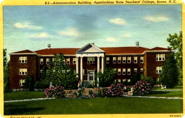 asuadmin1950s.jpg
This postcard is from the late 1940s/early 1950s.
