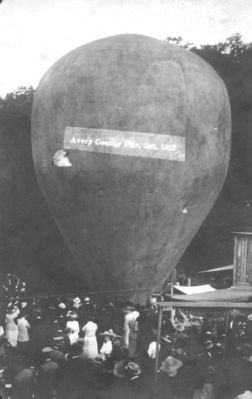 averyfair.jpg
This image, courtesy of Julia Kodak Williams shows a hot air ballon at the Avery County fair in 1913.
