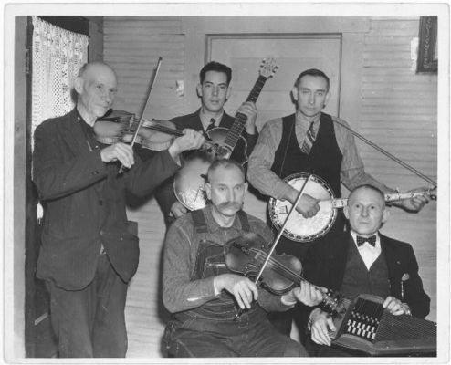 bogtrotters.jpg
A Galax band.  Photo 1937 from the collections of the Library of Congress.
