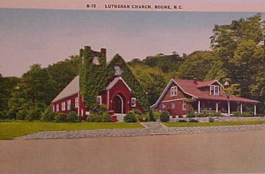 boonelutheran.jpg
This postcard view dates to 1930-45.  This church is located at the intersection of King Street and Blowing Rock Road.
