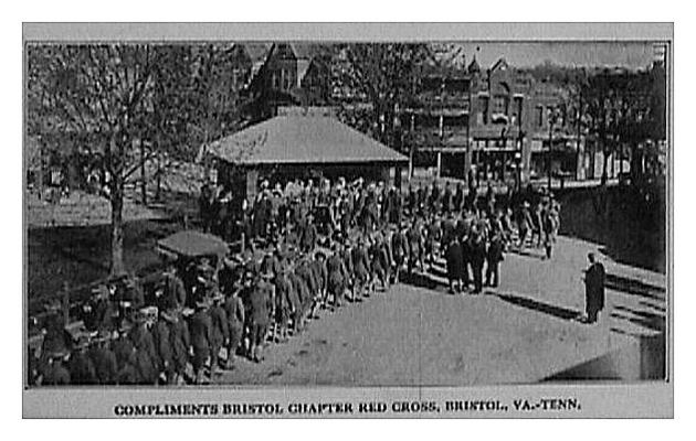 Red Cross Canteen
This postcard is from 1918.
