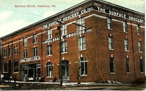 Cambria - Surface Grocery Company
This postcard dates from 1905-10.
