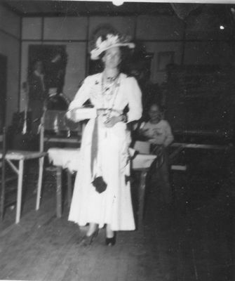 Galax - Queen of the Fire Station
This 1947 photo shows the Queen of the Galax Fire House.  No name came with the photo, sorry.  Anyone know who she was?  The original photo is out of focus as well.
