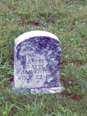 graybealandrew.jpg
Grave marker for Andrew Graybeal (1808-1900)
