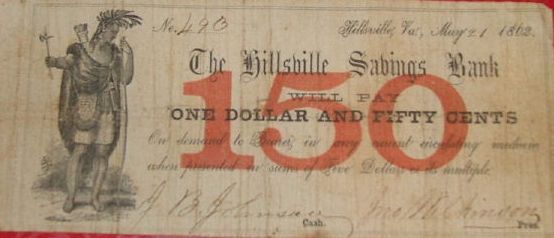 hillsvillecwnote.jpg
Civil War era local banknote.
