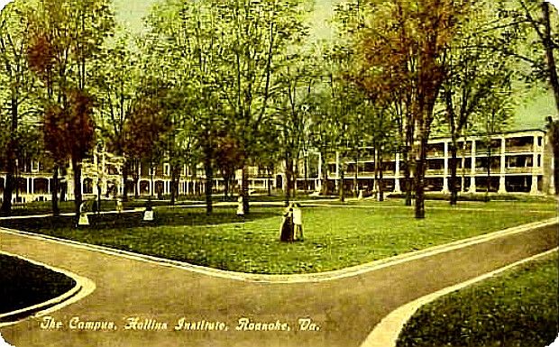 hollins1913.jpg
This 1913 postcard shows the campus of the Hollins College for Women.
