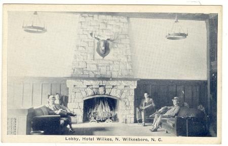 Hotel Wilkes
This is a 1910s view of the lobby of the Hotel Wilkes.
